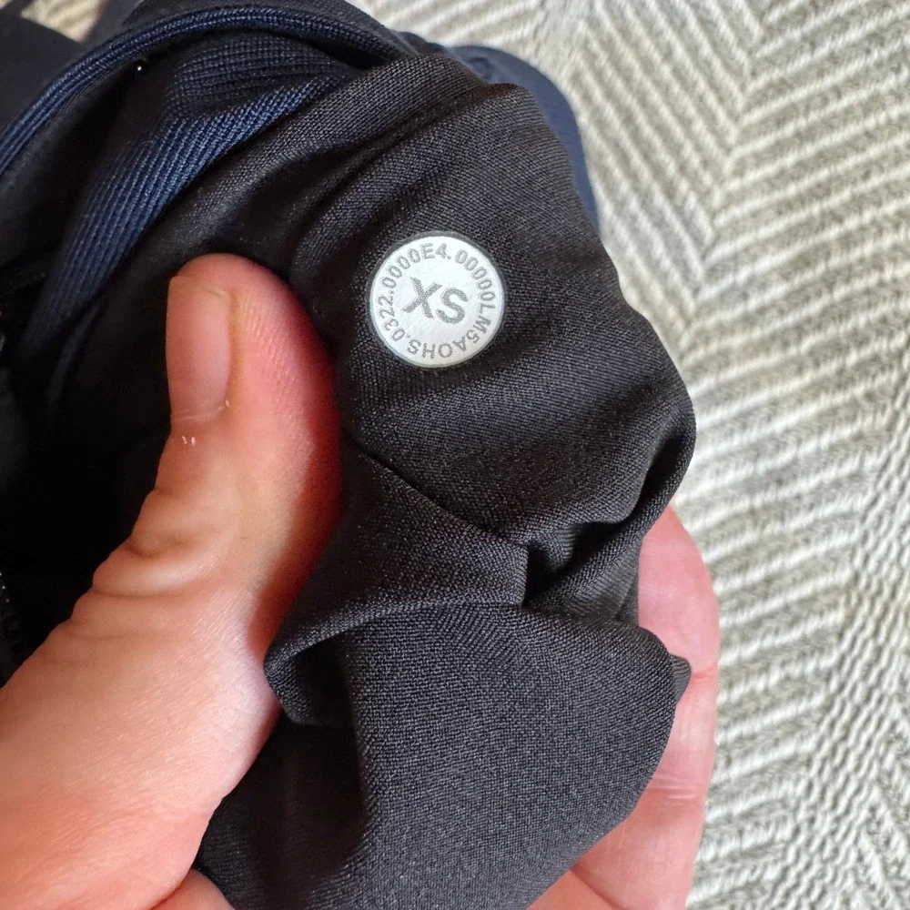 Lululemon Mens ABC Jogger Warpstreme Navy Blue Tapered Athletic Pants XS